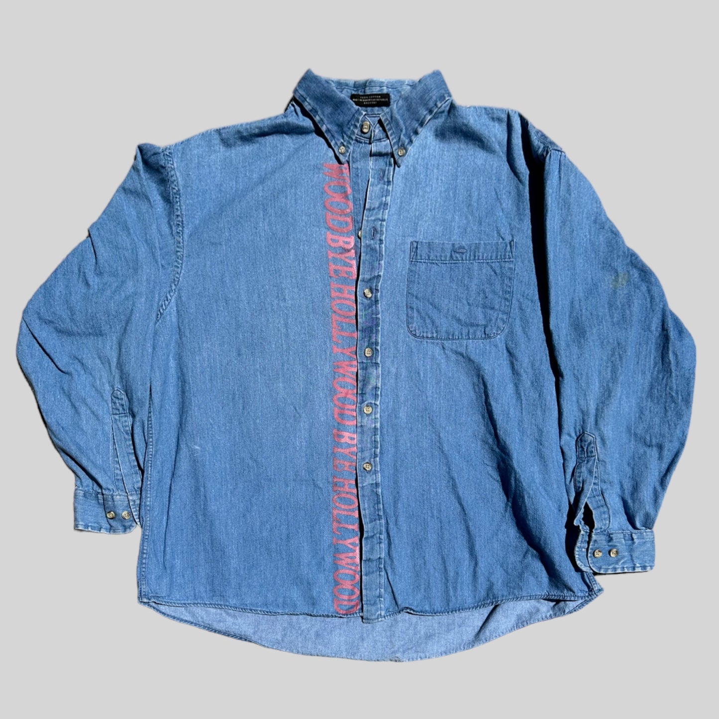 KURT DENIM BUTTON UP